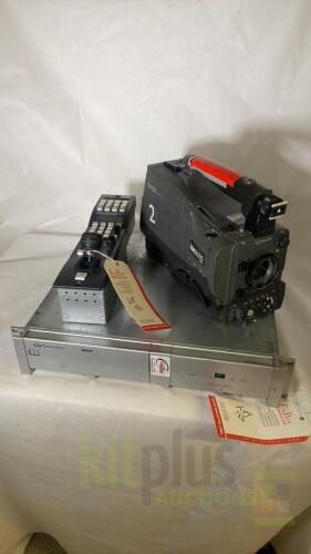 Grass Valley LDK8000 channels (channel 24) USED - Complete with Camera head, plate, OCP CCU + VF