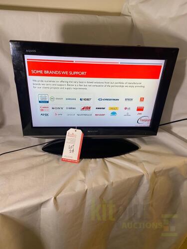 Sharp AQUOS LCD Colour TV 25" Display - LC-26AD5E-BK