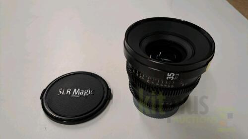 SLR Magic 35mm T1.3 MicroPrime CINE Lens - E Mount (Qty 1)