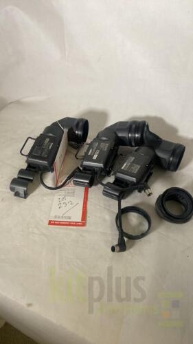 3 x BVF-20 monocular viewfinders one missing eye cup - does not work!