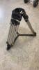 Vinten medium weight legs aluminium 2 stage in grey, ground floor spreader, 150mm bowl base used with flight cases