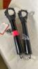 2 x Vinten centre columns for HD legs