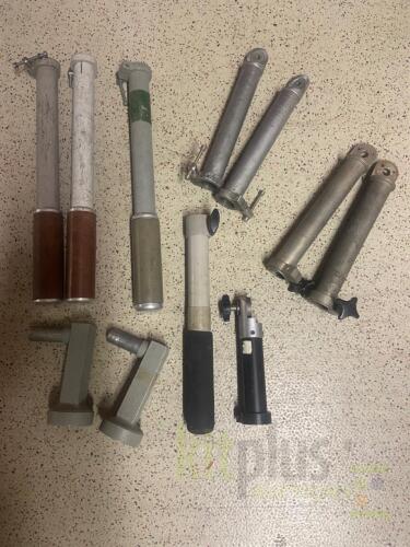 Vinten various pan bars and accessories as per photos - job lot