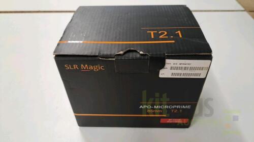 SLR Magic APO MicroPrime CINE 85mm T2.1 Lens - EF Mount (Qty 1)