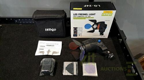 LEDGO LED On-Camera Fresnel Light (Qty 1)