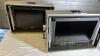 2x PANASONIC 1710 17" LCD MONITOR in flight case (2 units)