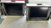 2x PANASONIC 1710 17" LCD MONITOR in flight case (2 units)