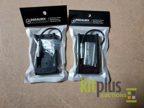 (Qty x2) Paralinx L-Series Battery Plate for Ace Transmitter or Receiver (2 Pin Connector)
