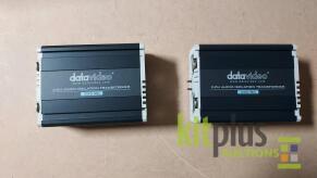2 x units, Datavideo DAC-80 2 Channel Audio Isolation Transformer