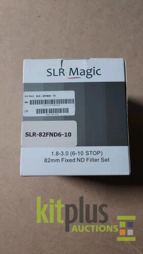 SLR Magic 82mm Fixed ND filters 6-10 Stops (Set of 5 filters)