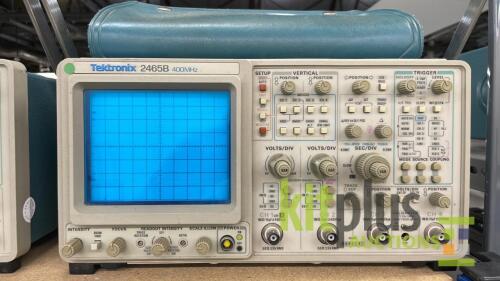 Tektronix 400Mhz oscilloscope with probes