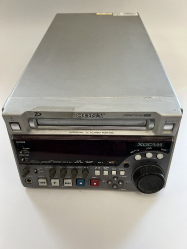Sony PDW 1500 XDCAM VTR.