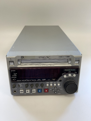 Sony PDW 1500 XDCAM VTR.