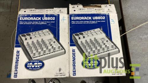 Behringer Eurorack UB802 (Qty2)