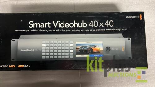 BMD 40x40 Smart VideoHub 6G - NEW