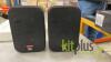 A pair of two JBL speakers - black - 2