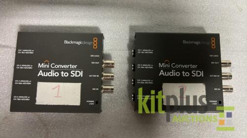 BMD Mini Convertor Audio to SDI(QTY2)