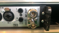 Wisycom MTK952 Transmitter Intercom in protective casing contained in a metal Flight Case, no cables supplied - 8