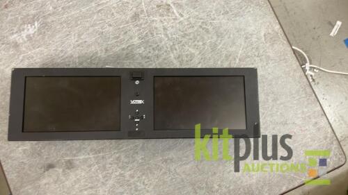 VUTRIX VTX-7DWT Dual monitor - no power lead