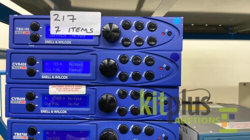 Snell & Wilcox Kudos Plus Bundle (see lot details)