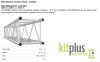 LIGHTING TRUSS - Milos Systems Aluminium truss and other manufacture, various sizes - see description - 5