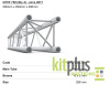 LIGHTING TRUSS - Milos Systems Aluminium truss and other manufacture, various sizes - see description - 14