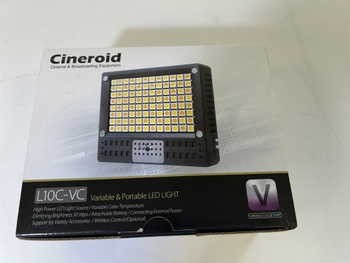 Cineroid L10C-VC LED Bi-Colour Light.