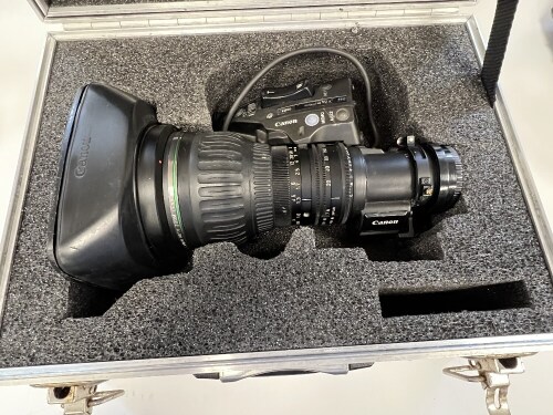 Canon HJ22e x 7.6B IRSE A Tele Zoom Lens.