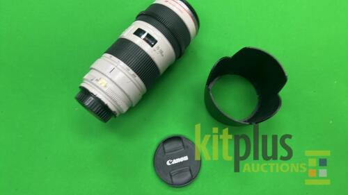 Canon EOS EF mount zoom: 70-200mm EF Zoom MkII