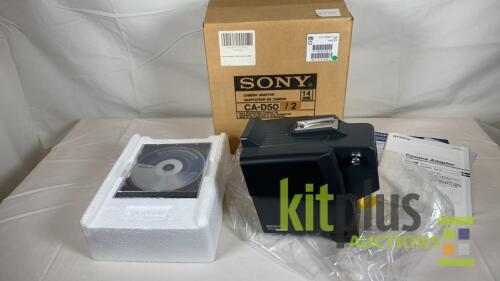 Sony CA-D50, SD-SDI studio camera adapter for DXC-D50/D35.