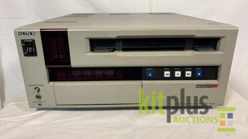 Sony UVW-1600P, Betacam SP player. See description.