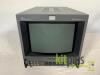 Sony BVM-9045D, 9 inch CRT monitor SD-SDI 16:9/4:3 switchable. - 2