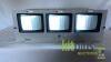 (Qty 3) Panasonic WV-5000B 5 inch B/W CRT monitors in rack