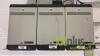 (Qty 3) Panasonic WV-5000B 5 inch B/W CRT monitors in rack - 6