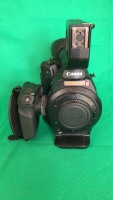 Canon EOS C300 EF with various accessories