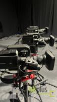 Panasonic UK-UB300 & Movicom Robyhead D1 Camera systems (Qty3) complete with lenses and controller *See description on bidding.