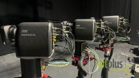 Panasonic UK-UB300 & Movicom Robyhead D1 Camera systems (Qty3) complete with lenses and controller *See description on bidding. - 2