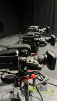 Panasonic UK-UB300 & Movicom Robyhead D1 Camera systems (Qty3) complete with lenses and controller *See description on bidding. - 7