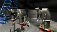 Panasonic UK-UB300 & Movicom Robyhead D1 Camera systems (Qty3) complete with lenses and controller *See description on bidding. - 12