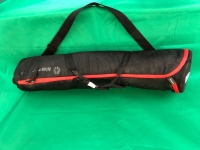 Manfrotto 504 HD Tripod head with legs, floor spreader and pan bar in original carry bag. - 17