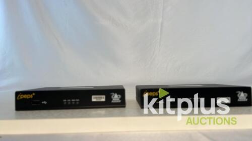 (QTY 2) Adder IPEPS-PLUS Standalone KVM-over-IP unit (digital video & USB) for remote VNC access including local console port.