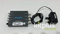 (QTY 1) AJA FIDO-4RST 4-Channel Single-Mode ST Fiber to 3G-SDI Receiver - 6