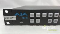 (QTY 1) AJA FS1-X 1U AJA Universal Frame Synchronizer/Converter - 2