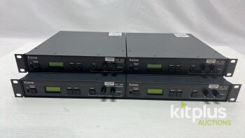 [QTY4] Extron VSC-700 Converter,computer to video scan,high res,w/genlock -in mounting case x2 (2units in one single mount)