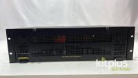 [QTY1] Evertz 7800FR 3U 7800 FR Multiframe fitted with 3x 7800TM2-3G 2x 7887VIPA16-DUO-3G-DIN