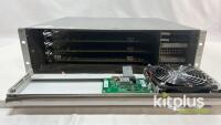 [QTY1] Snell / Grass Valley 9000E / Pyxis 9002 Snell 3U Pyxis 9002 Frame fitted with 4x 9400 - 3