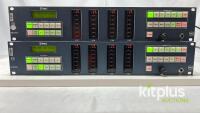 [QTY2] TSL AMU2-8HD+ Audio monitoring unit,2x HD/SD-SDI,4x AES,2x stereo analogue inputs,4x dual bargraph displays,2U