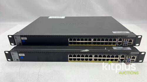 [QTY2] Netgear M4300-28G-PoE+ 1U 24 Port Switch