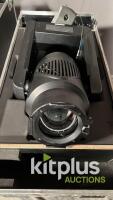 (Qty 2) VARI-LITE VL1000TS Moving spot heads in individual flight cases. - 12