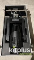 (Qty 2) VARI-LITE VL1000TS Moving spot heads in individual flight cases. - 2